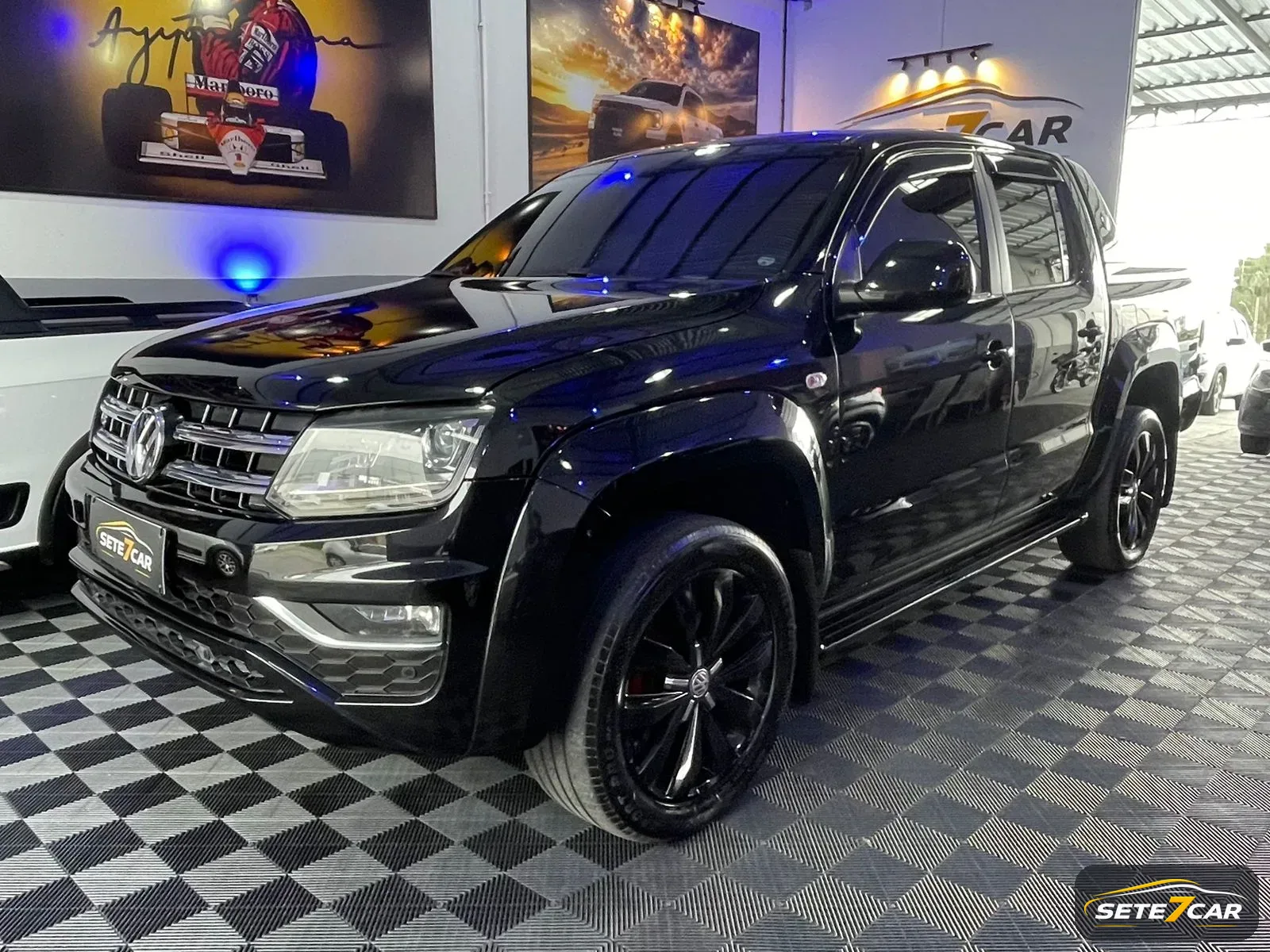 Volkswagen Amarok XTREME V6 2020 preto — foto