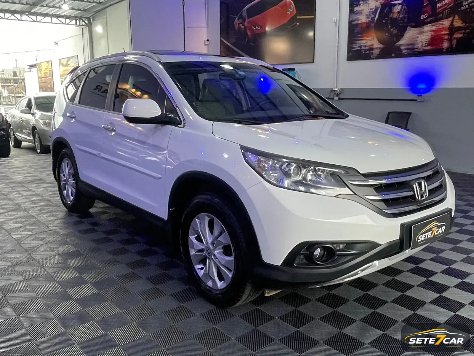 Honda CR-V EXR 2014 branco — foto