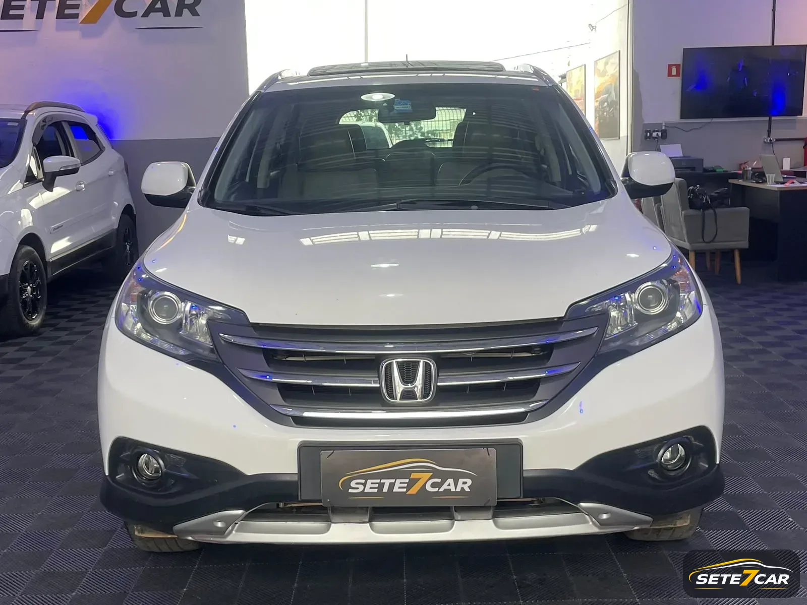 Honda CR-V EXR 2014 branco — foto