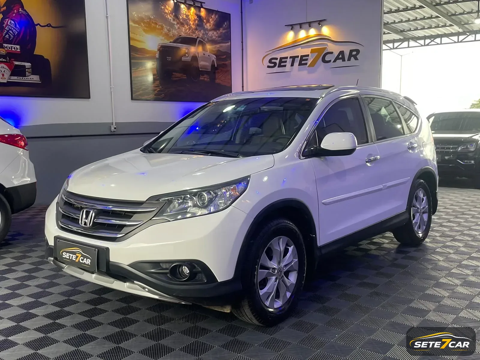 Honda CR-V EXR 2014 branco — foto