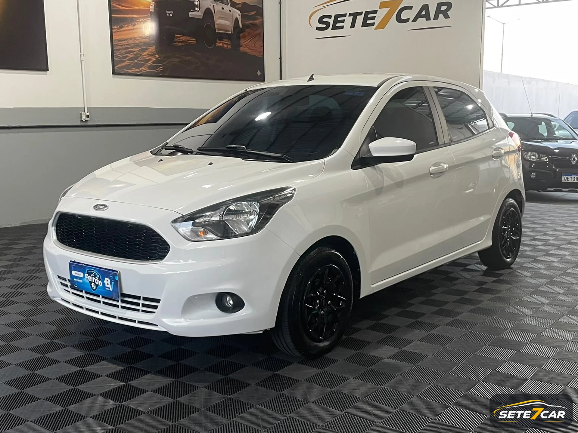 Ford KA 2018 branco — foto