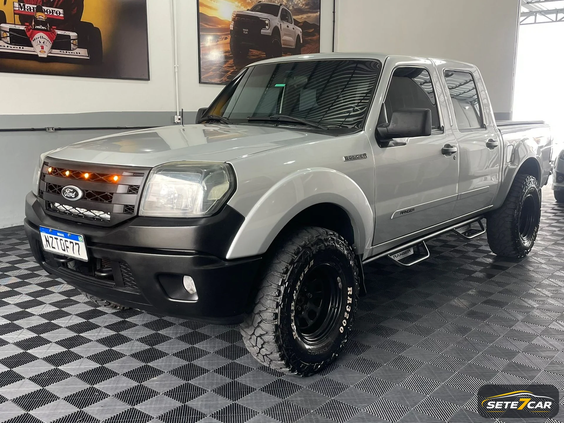 Ford RANGER Power Stroke 2012 prata — foto