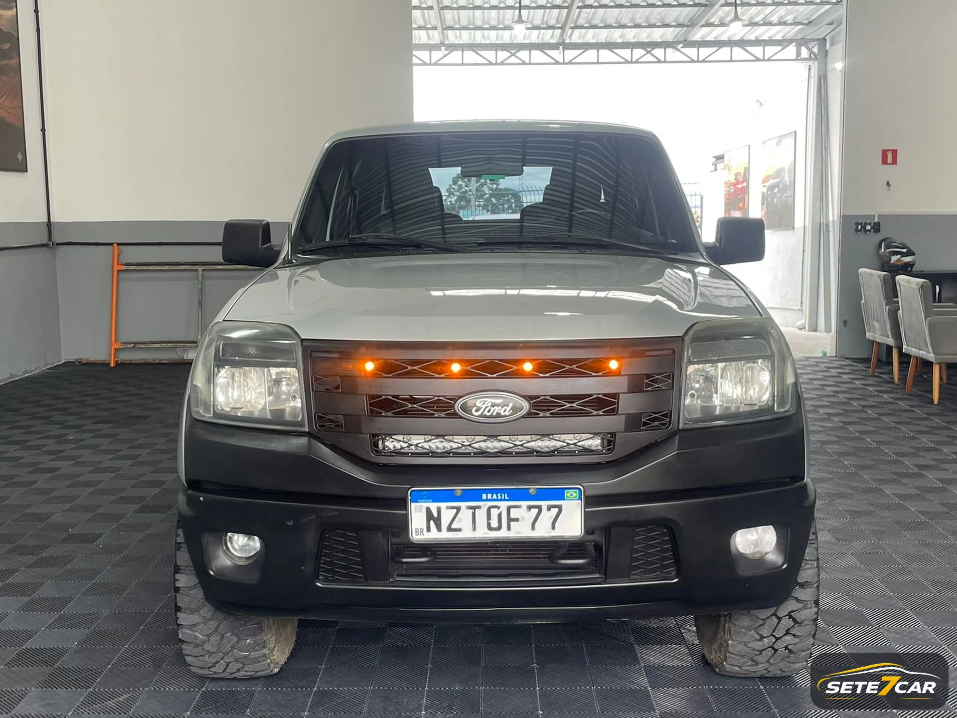 Ford RANGER Power Stroke 2012 prata — foto