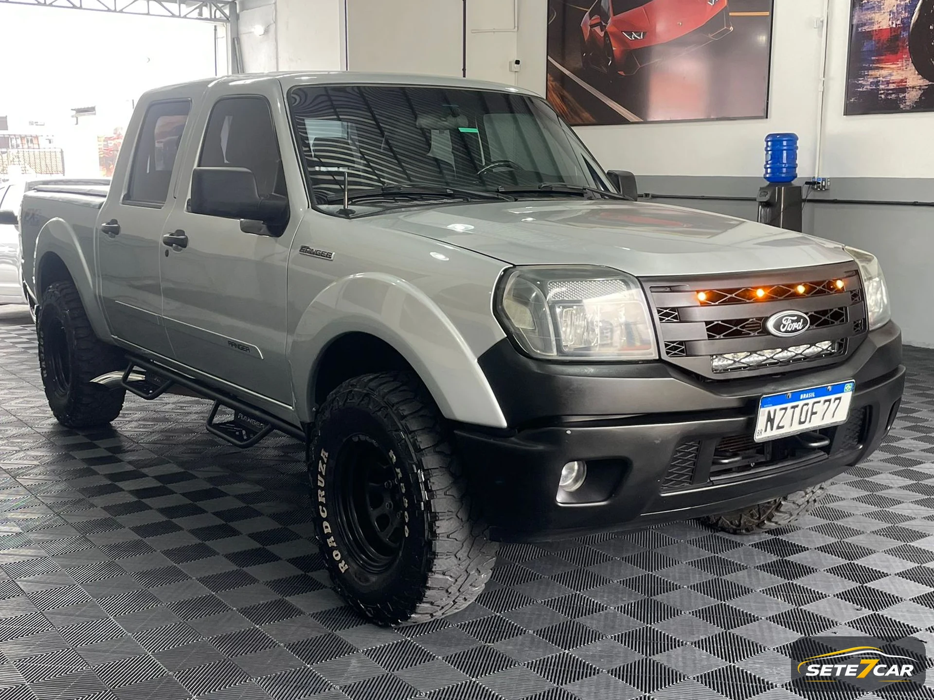 Ford RANGER Power Stroke 2012 prata — foto