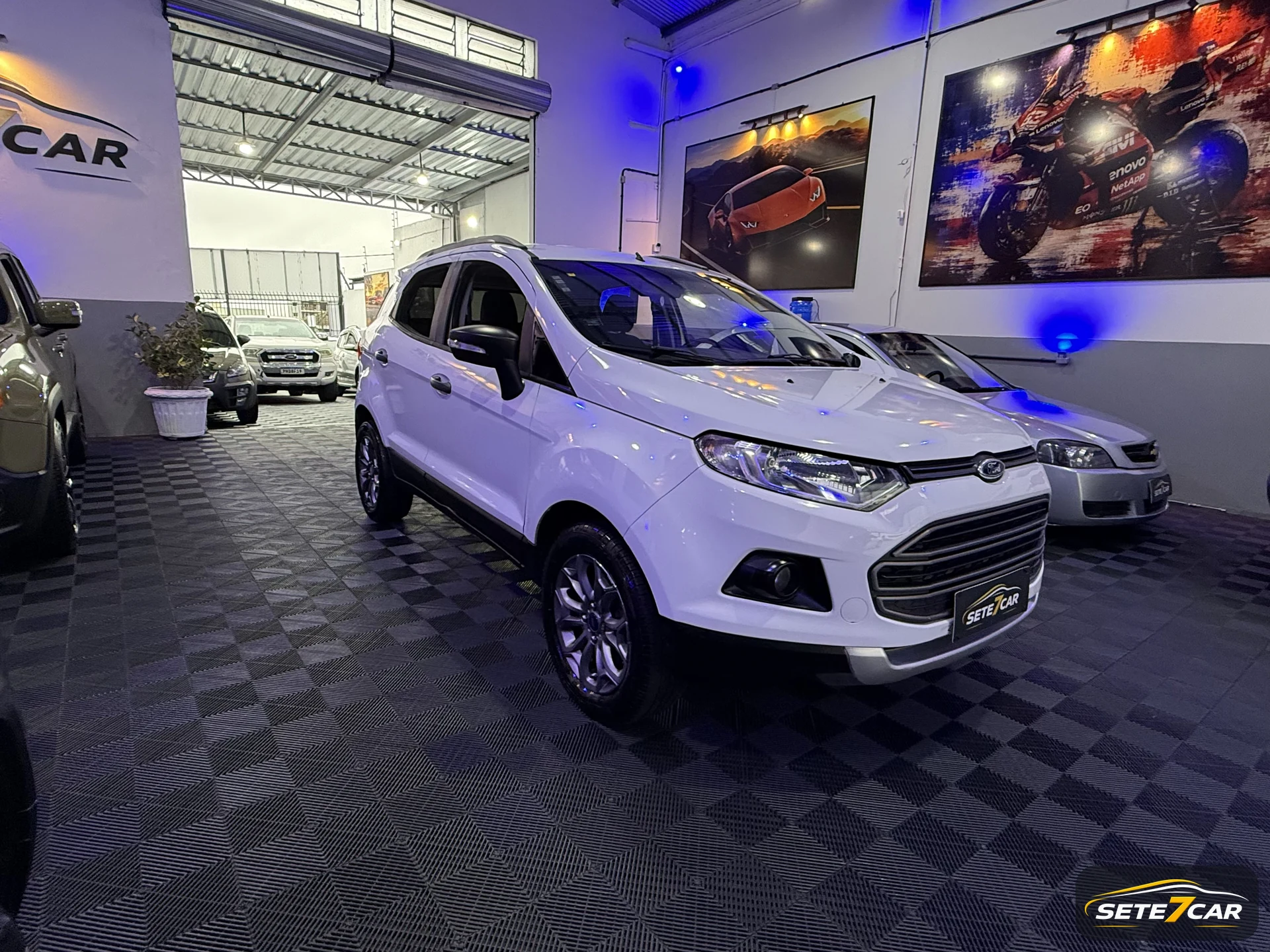 Ford EcoSport Freestyle 1.6 2014 branco — foto