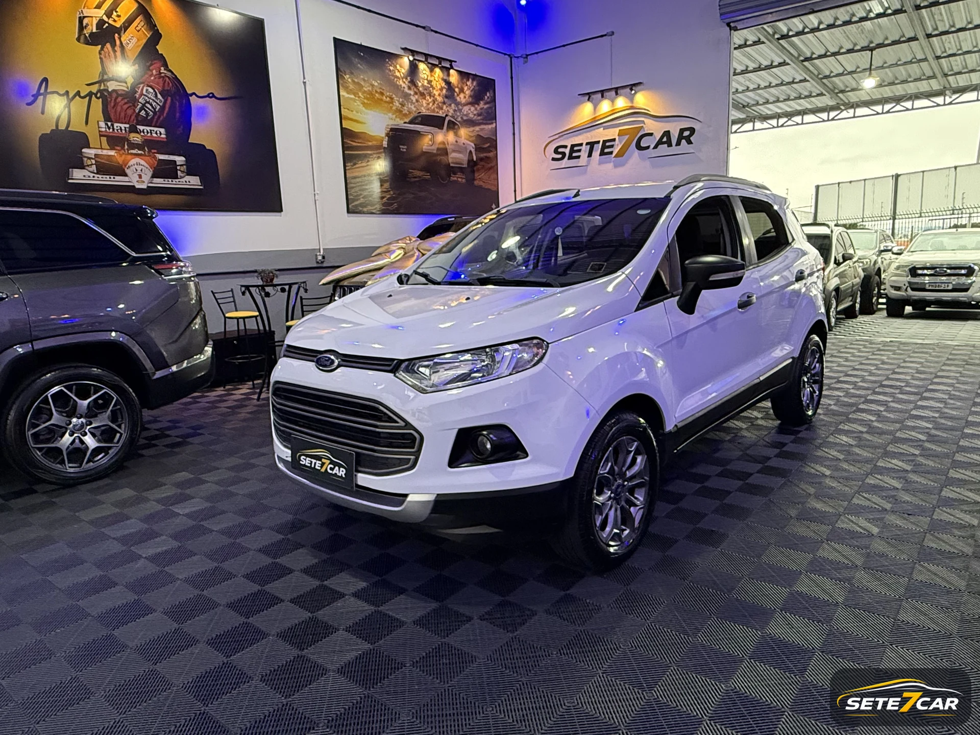 Ford EcoSport Freestyle 1.6 2014 branco — foto
